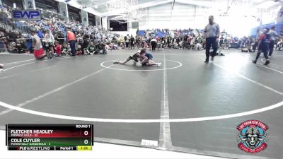 76 lbs Round 1 (4 Team) - Cole Cuyler, Potentially Dangerous vs Fletcher Headley, Midwest Gold