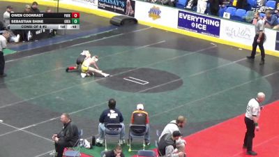 89 lbs Consi Of 8 #2 - Owen Coonradt, Parkland vs Sebastian Shine, Greater Latrobe