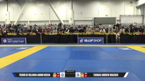 Thomas Andrew Bracher vs Yghor De Holanda Ianino Rocha 2025 World IBJJF Jiu-Jitsu No-Gi Championship