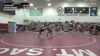 165 lbs Quarterfinals (8 Team) - Anthony Marquez, Santa Ana College vs Ryland Smith, Sierra College (RED)