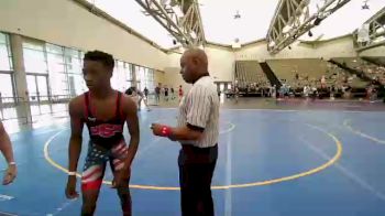 108 lbs Round Of 16 - Isaiah Adams, Fisheye vs Johnny Salemi, Bethpage