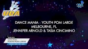 Dance Mania - Youth Pom Large [2025 Youth - Pom - Large Day 1] 2025 UCA & UDA All Star National Championship