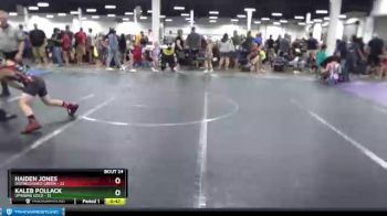 78 lbs Round 5 (10 Team) - Haiden Jones, Distinguished Green vs Kaleb Pollack, Uprising Gold