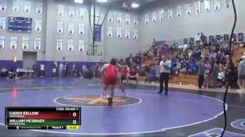 220 lbs Cons. Round 3 - Caden Kellow, Ravenwood vs William McGrady, Father Ryan