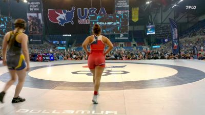 125 lbs Champ. Rd Of 64 - Genevieve Bellino, TX vs Nyah O'Neil, AK