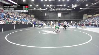 190 lbs Cons. Semi - Jonathan Rigler, Hays vs Jaelyn Sides, Overland Park - Blue Valley Southwest HS