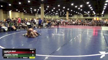 157 lbs Round 1 (6 Team) - Marcus Gray, WALA vs Andrew Young, Alabama Elite Gold