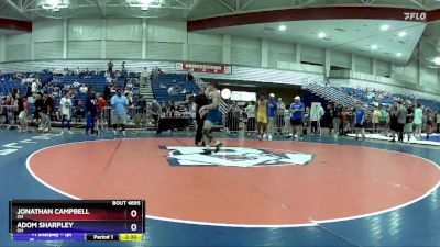 132 lbs Cons. Round 6 - Jonathan Campbell, OH vs Adom Sharpley, OH