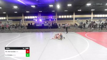 101 lbs Consi Of 16 #2 - Mira Hernandez, ONE Wr Ac vs Allison Orbeta, SoCal Grappling WC