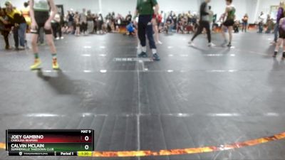 95 lbs Quarterfinal - Calvin McLain, Summerville Takedown Club vs Joey Gambino, Carolina Reapers