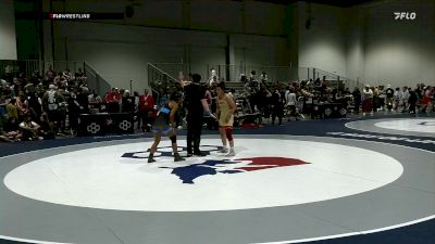 Senior Women Freestyle FS - 53 lbs Cons. Round 2 - Jaslynn Gallegos, Cardinal WC vs Sofia De Jesus, California