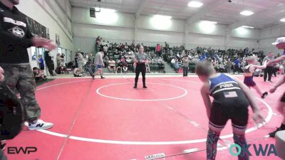 55 lbs Rr Rnd 5 - Wyatt Pugh, Viking Wrestling Club vs Finn Morse, Sallisaw Takedown Club