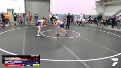 152 lbs Final - Cody VanSiegman, Mat-Su Matmen vs Issac Chavarria, Soldotna Whalers Wrestling Club