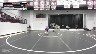 130-135 lbs Rr Rnd 1 - Taylor Wilson, Bartlesville High School vs Carmen Rautenburg, Vian