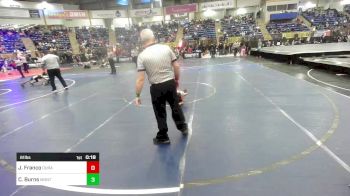 61 lbs Consi Of 4 - Julisa Franco, Duran Elite vs Cash Burns, Montrose Wrestling Club