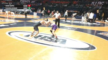 3A 190 lbs Cons. Round 3 - Colton Zvonar, Frankfort (Lincoln-Way East) vs John Rappa, Rolling Meadows