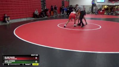 138 lbs Round 4 - Sam Myers, CR Kennedy vs Alan Nass, Highland, Riverside