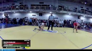 132 lbs Champ. Round 2 - Tayten Barlow, Indiana vs Amrin Pratt, Bloomington South Wrestling Club