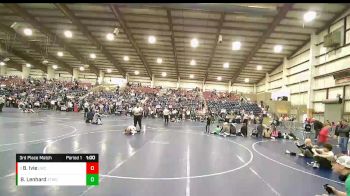 70 lbs 3rd Place Match - Brixten Ivie, Longhorn Wrestling Club vs Bentley Lenhard, Zion Thunder Wrestling Club