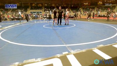 112 lbs Semifinal - Mylee Johnson, Tulsa Blue T Panthers vs Kawehi White, Henryetta Knights Wrestling Club