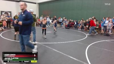 72/76 Semifinal - Aiden Smith, Gaston Grizzlies vs Jacob Clayton, LWC: Express