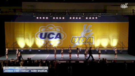 Jackson Cheer Company - Sassy Sparkles [2025 L1.1 Tiny - PREP - D2 Day 1] 2025 UCA Sevierville Showdown