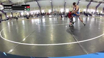 165 lbs Cons. Round 1 - Jadlen Jett, Unattached vs Joe Clark, Edinboro