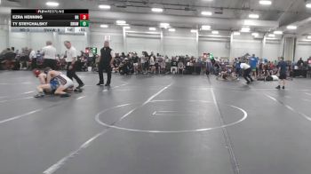 120 lbs Round 1 (10 Team) - Ty Strychalsky, Savage WA White vs Ezra Henning, Rocket Rams