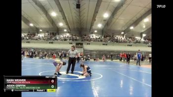 65B Cons. Round 2 - Aiden Griffin, Pleasant Hill Youth Wrestling Club vs Nash Weaver, Titan Wrestling Institute