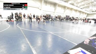 175 lbs Cons. Round 3 - Victor Chavez, Ogden vs CJ Gibson, Lone Peak
