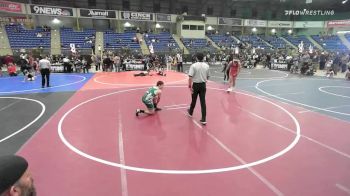 130 lbs Quarterfinal - Carter Still, Midwest Destoryers vs Kiefer Fallis, Team Montana