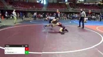 116 lbs Quarterfinal - Brock Fry, Wcwc vs Kaedun Goodman, Kearney MatCats