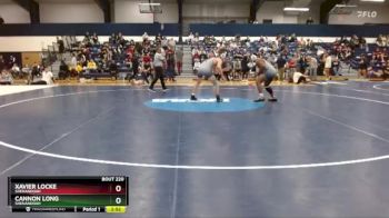 157 lbs Cons. Round 2 - Cannon Long, Shenandoah vs Xavier Locke, Shenandoah