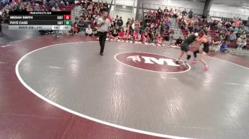 110 lbs Cons. Round 2 - Faye Case, Cheyenne East vs Mesah Smith, Central