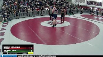 285 lbs Semifinal - Zackary West, Legacy vs Jordan Hernandez, Eldorado
