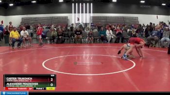 105 lbs Placement Matches (8 Team) - Alexander Penzkover, LaCrosse Area Wrestlers(WI) vs Carter Trukovich, Junior Terps Xpress (MY)