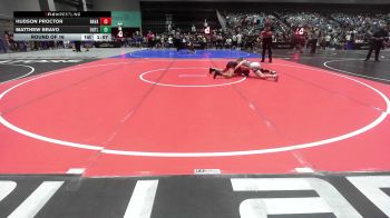 90 lbs Round Of 16 - Hudson Proctor, Ravage vs Matthew Bravo, Outlaws Wrestling Club