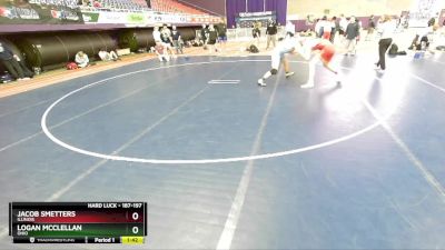 187-197 lbs Round 1 - Logan McClellan, Ohio vs Jacob Smetters, Illinois