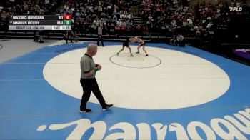 5A 138 lbs Quarterfinal - Maximo Quintana, Roy vs Markus McCoy, Wasatch
