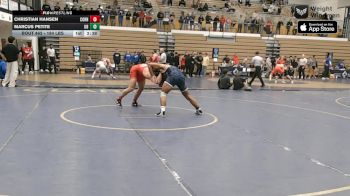 184 lbs 3rd Place - Christian Hansen, Cornell vs Marcus Petite, University At Buffalo