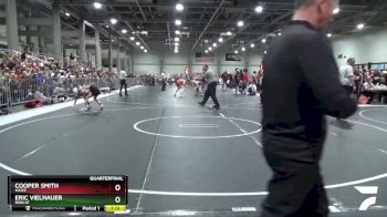 85 lbs Quarterfinal - Cooper Smith, Maize vs Eric Vielhauer, Bobcat