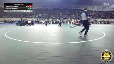 B6A-165 lbs 3rd Place Match - Matthew Mann, Broken Arrow vs Jakoby Petree, Stillwater