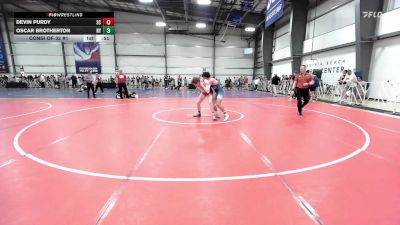 138 lbs Consi Of 32 #1 - Devin Purdy, SC vs Oscar Brotherton, NY