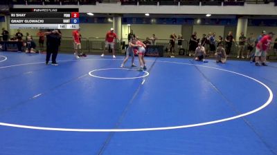 80 lbs Champ. Rd Of 32 - RJ Shay, Pennsylvania vs Grady Glowacki, B.A.M. Training Center