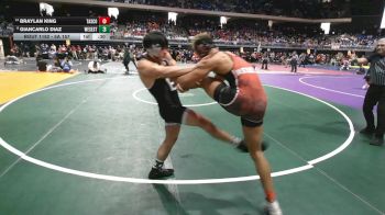 5A 157 lbs Cons. Round 1 - Braylan King, Amarillo Tascosa vs Giancarlo Diaz, Weslaco East