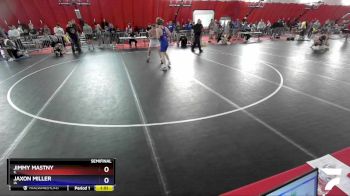 152 lbs Semifinal - Jimmy Mastny, IL vs Jaxon Miller, IA