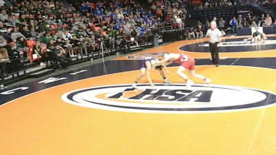 1A 190 lbs Semifinal - Logan VanDuyne, Wilmington vs Ross Miller, Vandalia