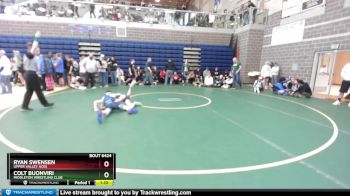 94 lbs Round 2 - Colt Buonviri, Middleton Wrestling Club vs Ryan Swensen, Upper Valley Aces