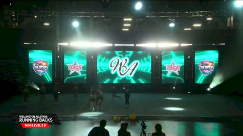 Wellington Allstars - Running Backs [2026 Mini Level 2 B Day 1] 2026 US Open Cheerleading & Dance Championship