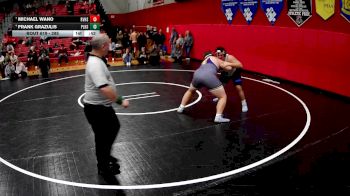 285 lbs Cons. Semi - Frank Grazulis, Plum Hs vs Michael Wano, River Valley Hs